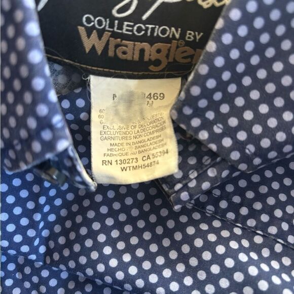 Wrangler George Strait collection long sleeve button down shirt - Picture 4 of 4